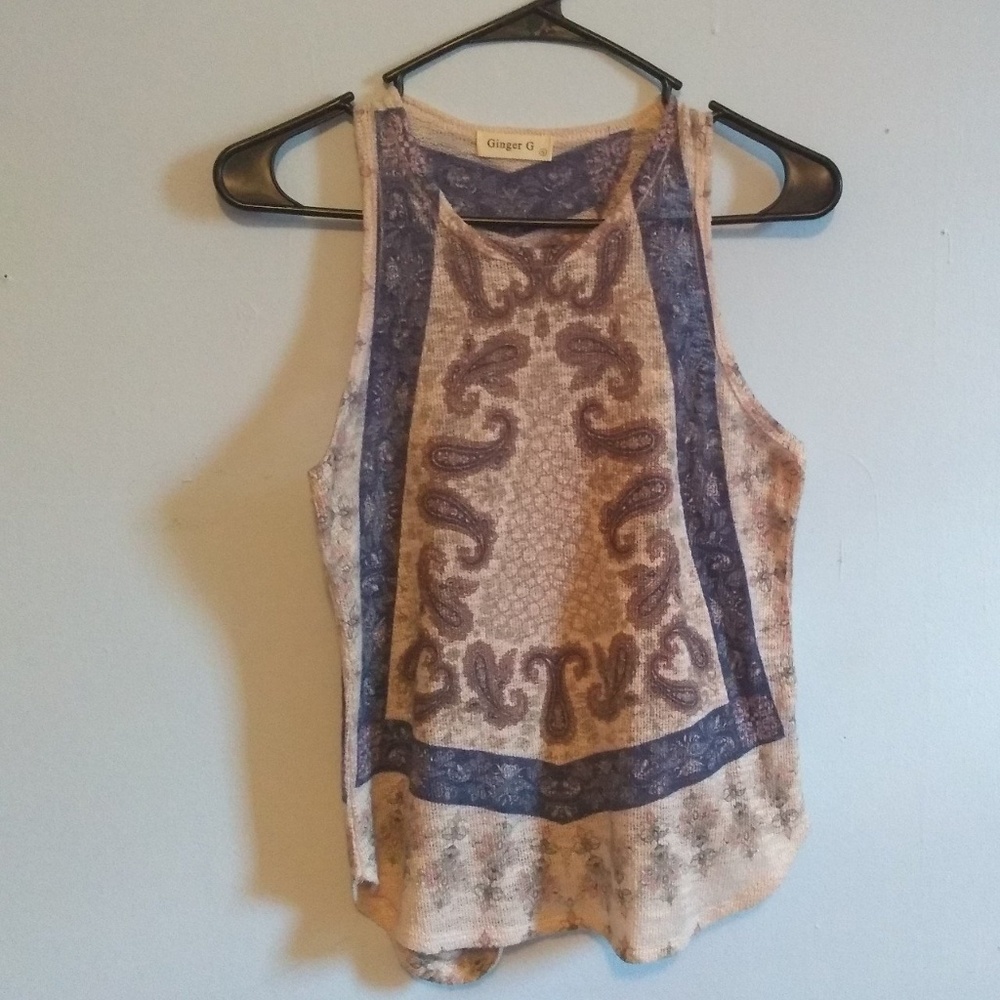 Size small tank top